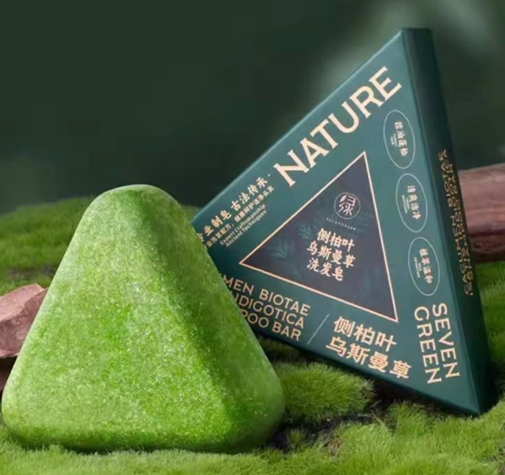 Natural herbal shampoo bar 
